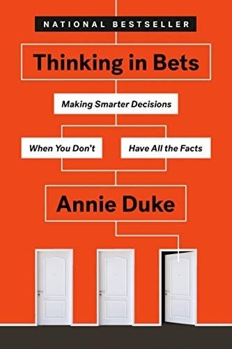 Portada de Thinking in Bets