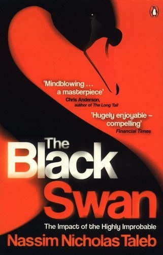 Portada de The Black Swan, de Nassim Nicholas Taleb